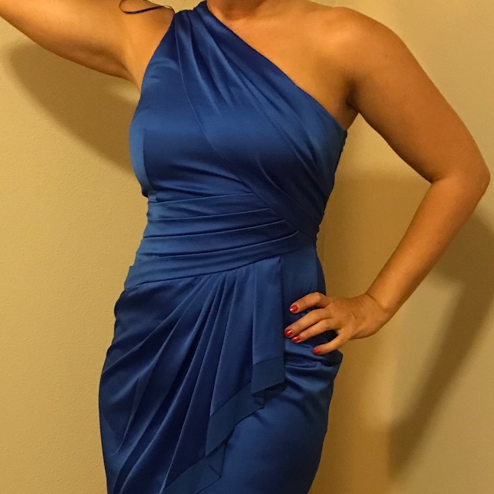 Vince Camuto One Shoulder Dress